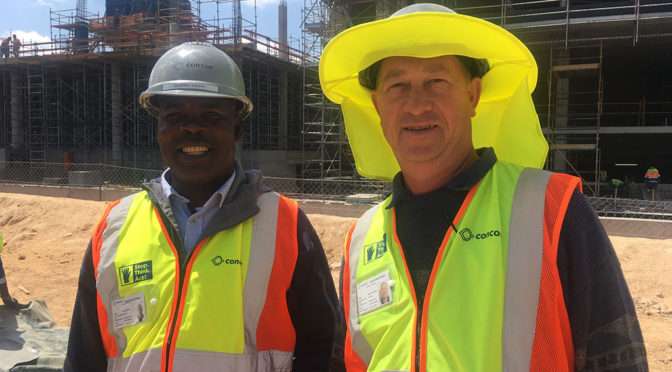 HEALTH & SAFETY KEY DRIVERS FOR CONCOR AT OXFORD PARKS PROJECT