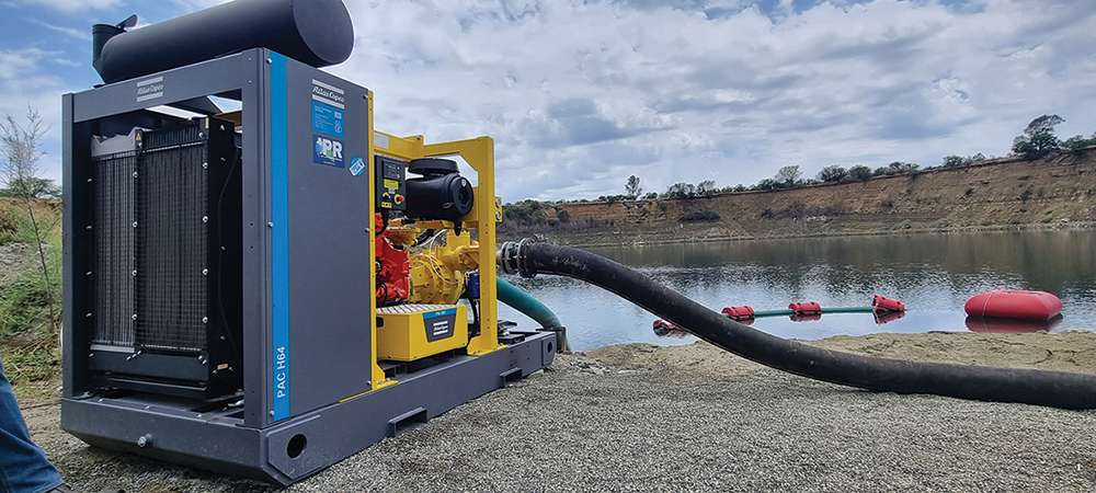 IPR has been awarded the master distributorship for Atlas Copco dewatering pumps in the Southern African region.