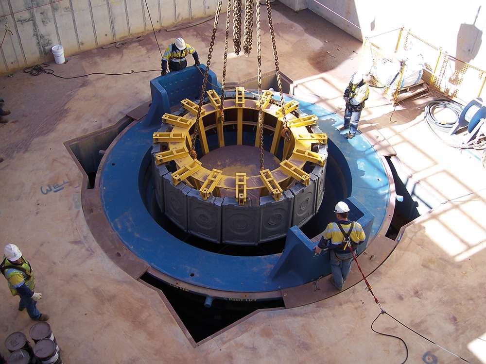 With FLSmidth’s top service range of gyratory crusher models, 95% of the servicing can be conducted from the top.