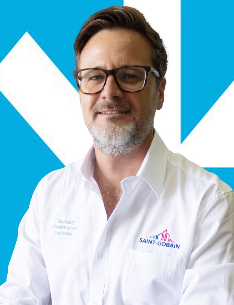 Andries Janse Van Rensburg, Specialty Materials Head – Infrastructure BU, Chryso Southern Africa.