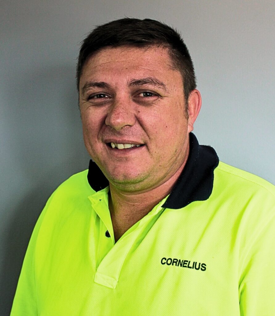 Cornelius Julyan, Field Services Team Leader at Chryso Southern Africa.