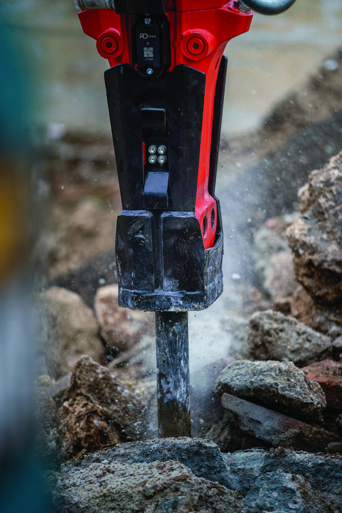 Sandvik breaker boom systems safely clear oversize material and crusher blockages to maximise plant availability.